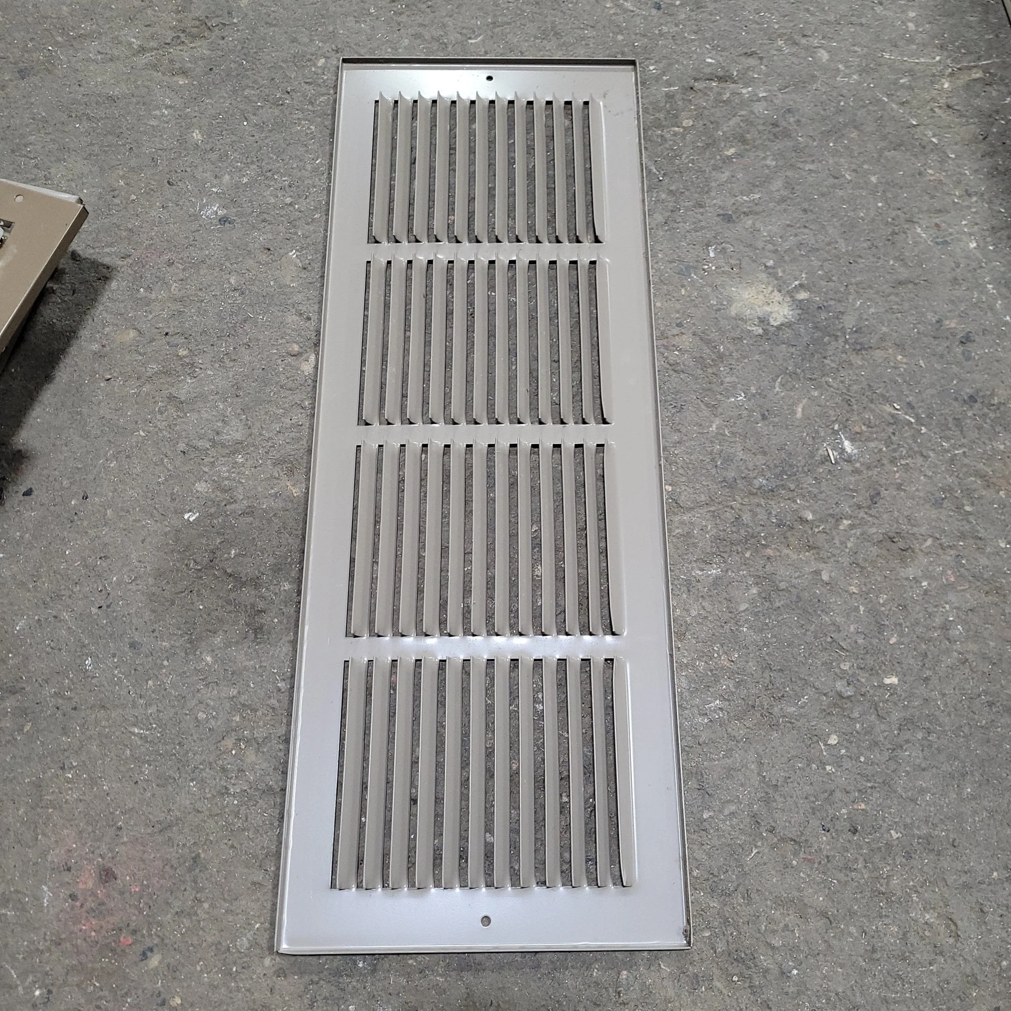 Used Metal RV Interior Furnace Access Door 22" W X 8" H - Image 3