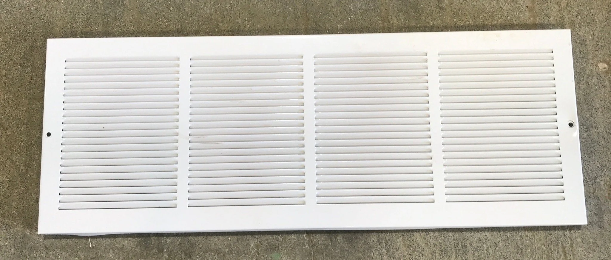 Used Metal RV Interior Furnace Access Door 25 1/4" W X 9 1/4" H