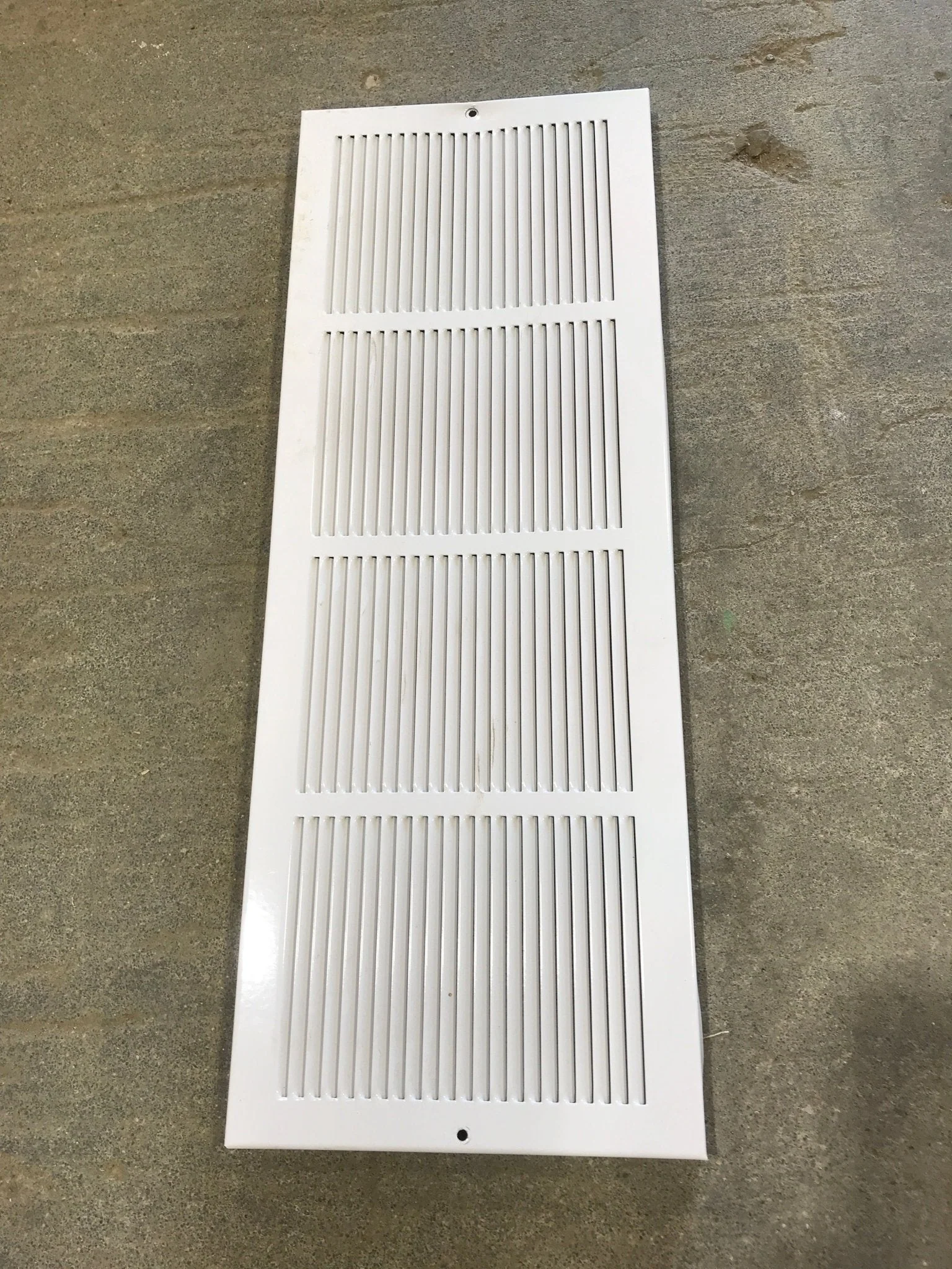 Used Metal RV Interior Furnace Access Door 25 1/4" W X 9 1/4" H - Image 2
