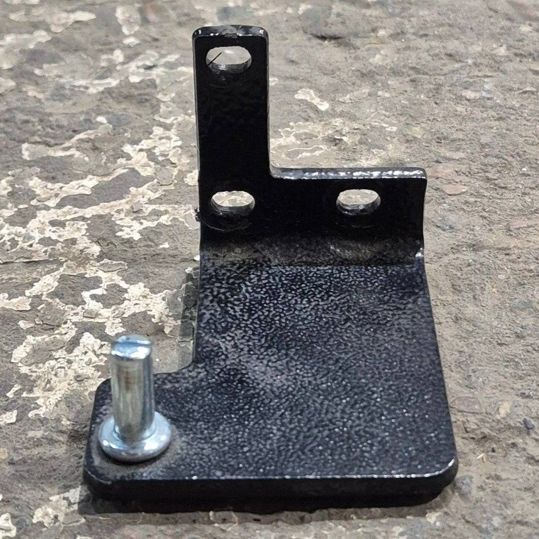Used Norcold Fridge Door Hinge, Upper Left Hand/ Lower Right Hand Side, Black - 624364