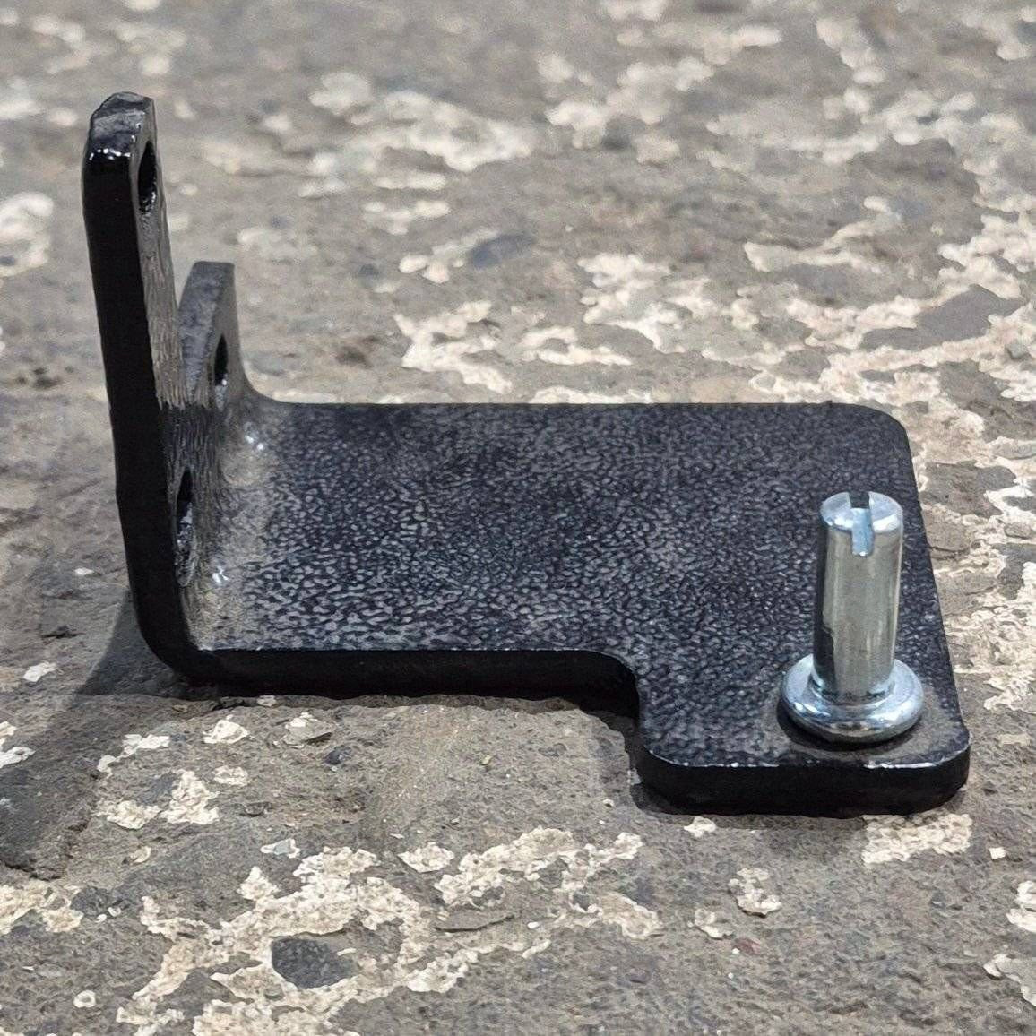Used Norcold Fridge Door Hinge, Upper Left Hand/ Lower Right Hand Side, Black - 624364 - Image 3
