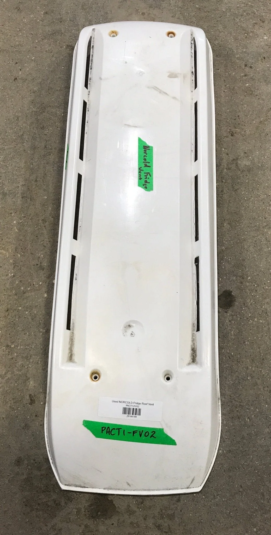Used NORCOLD Fridge Roof Vent