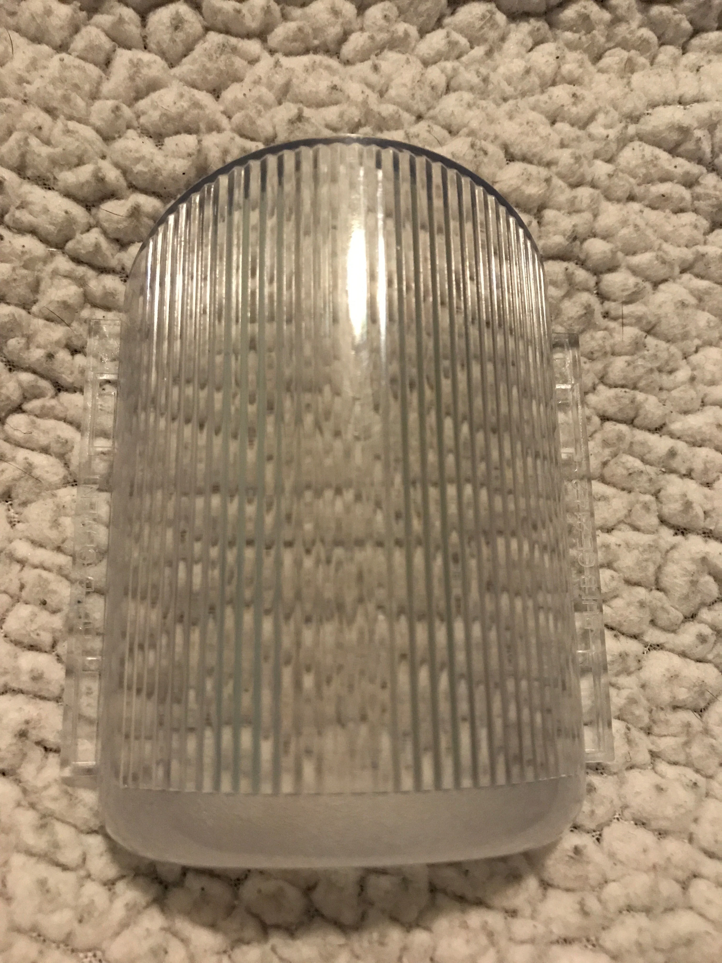 Used Norcold Interior Lamp Cover 621827 - Translucent Clear