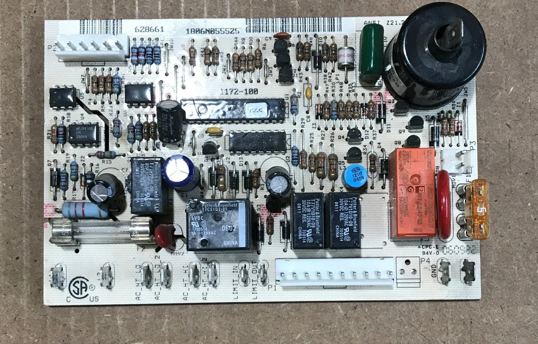 Used Norcold Refrigerator Control Board, Board ONLY - 628661