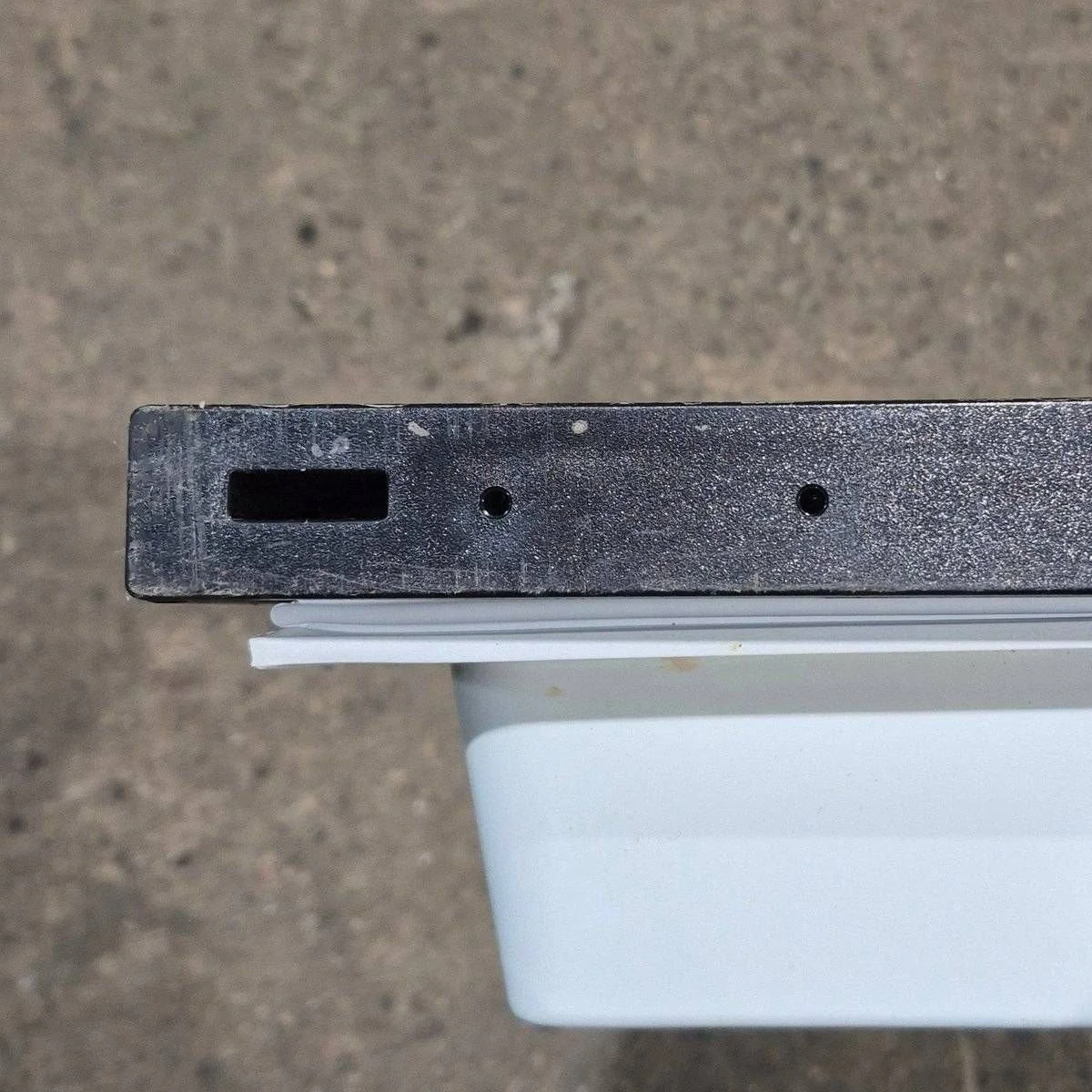 Used Norcold Refrigerator Door - 638833 - 21 7/8" W x 39 1/2" H - Image 2