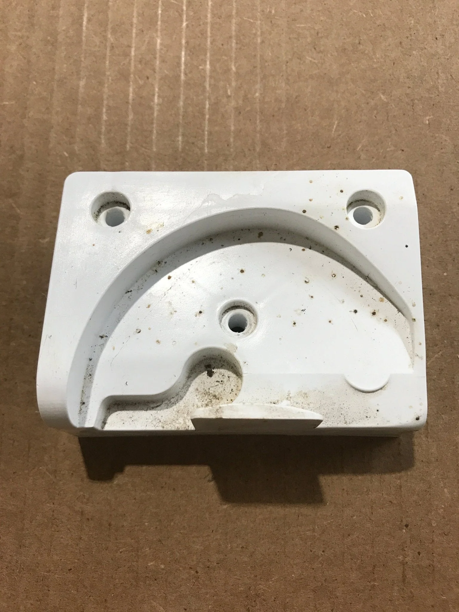 Used Norcold Refrigerator Guide Block Assembly, Bottom - 620043 - Image 2