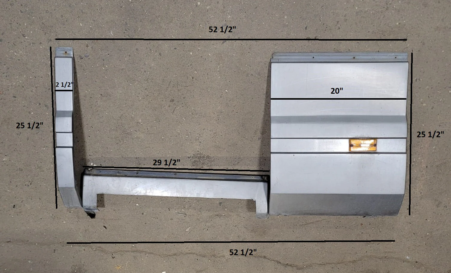 Used Pace Arrow Body Panel- Exterior Door & Stair Section