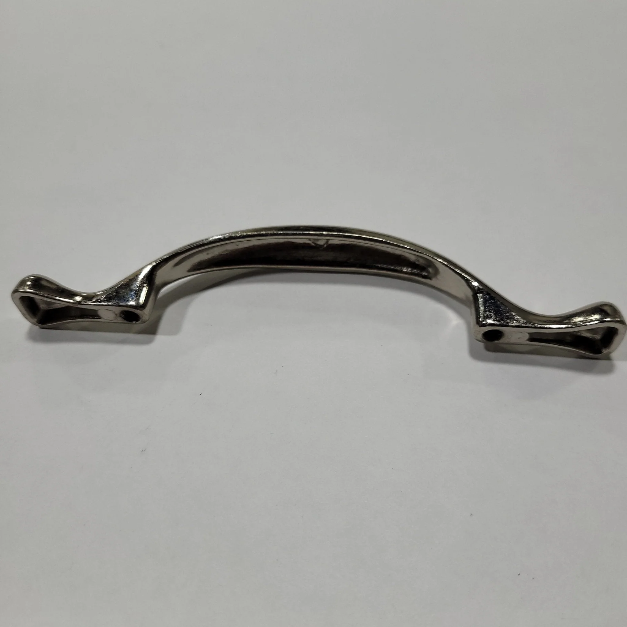 Used Pewter Cabinet Handle 5" Hole Spacing - Image 3