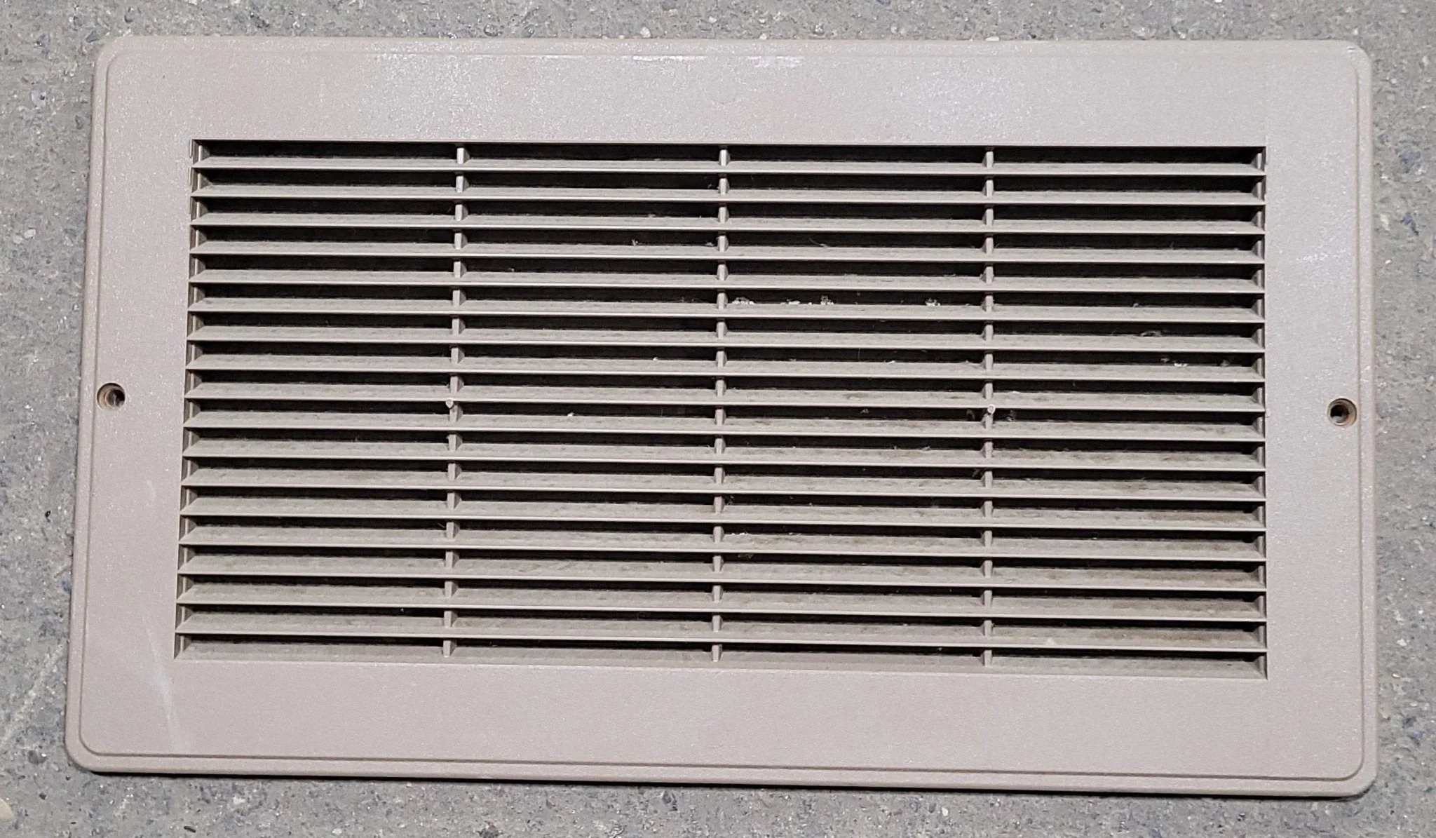 Used Plastic RV Interior Furnace Access Door 14" W X 8 1/8" H