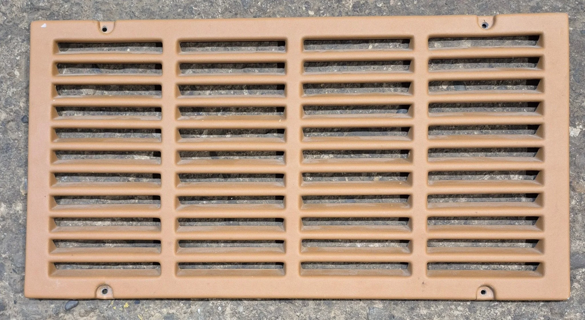 Used Plastic RV Interior Furnace Access Door 20 3/4" W x 11" H
