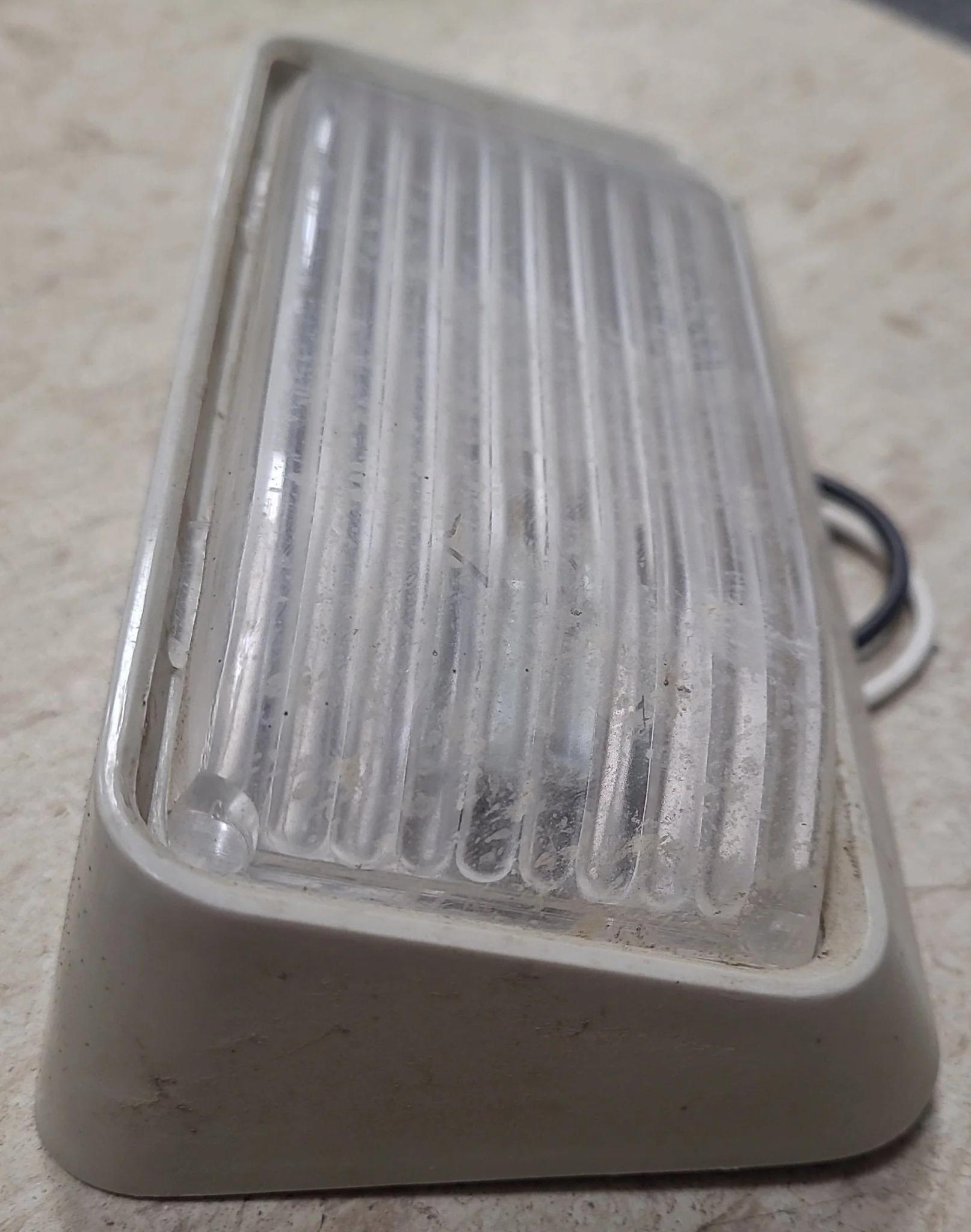 Used Porch Light - Clear Lens - 6" X 3 1/2" - No switch - Image 2
