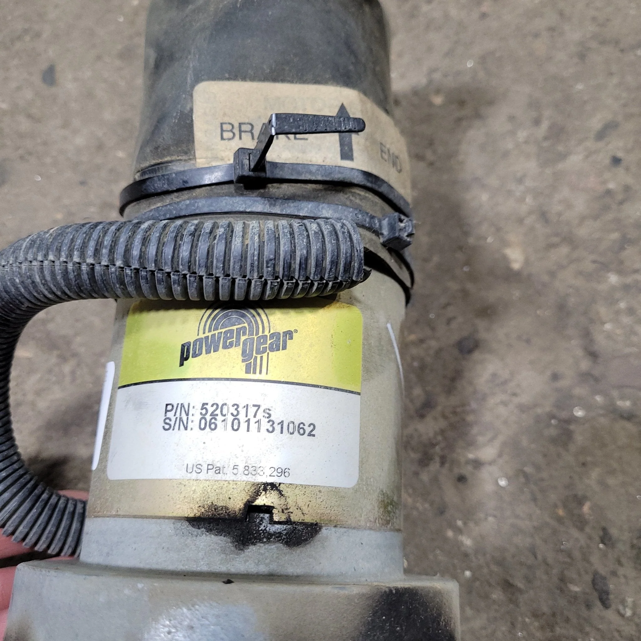 Used Power Gear Slide Motor 520317S - Image 4