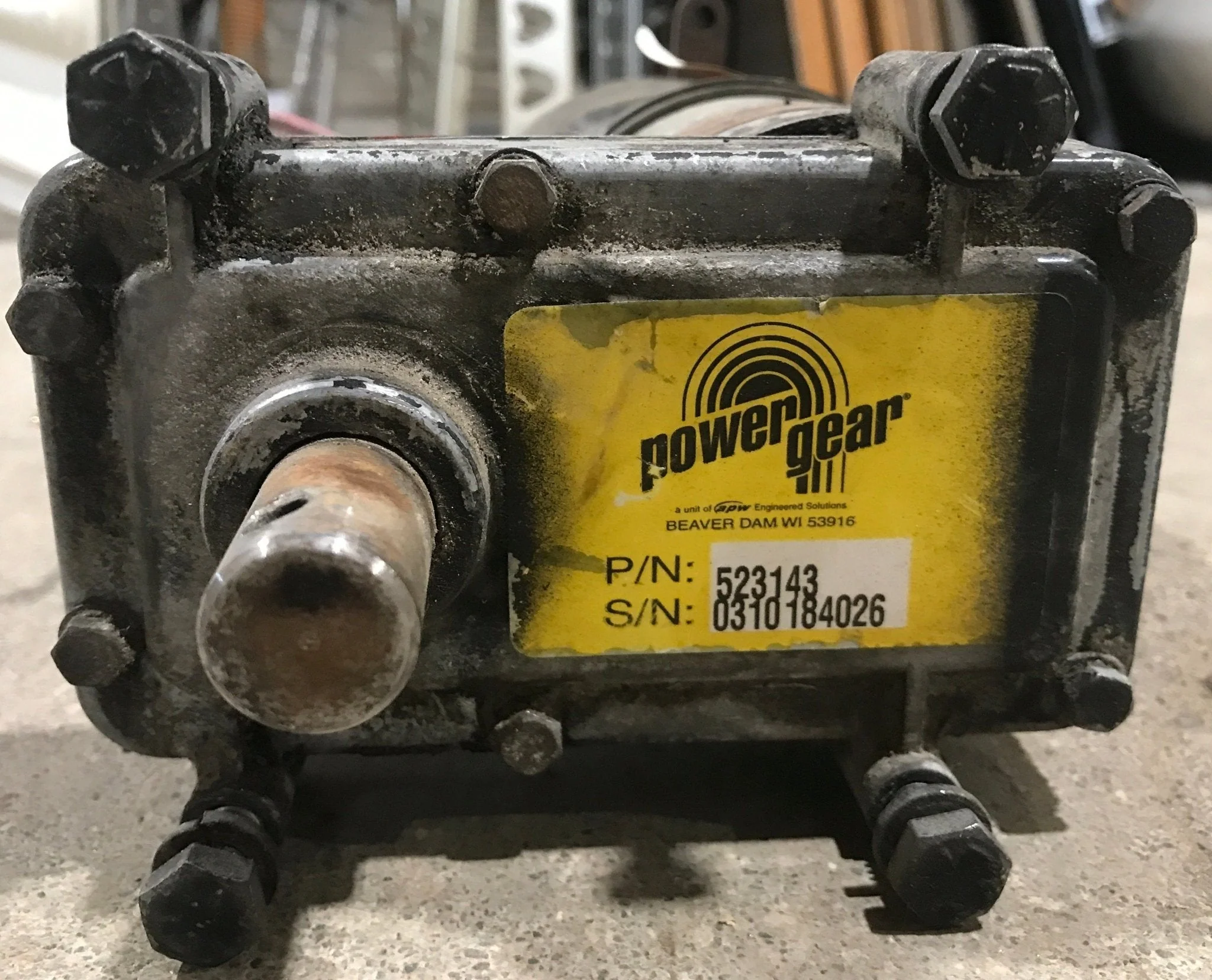 Used Power Gear Slide Motor - 523143 - Image 4