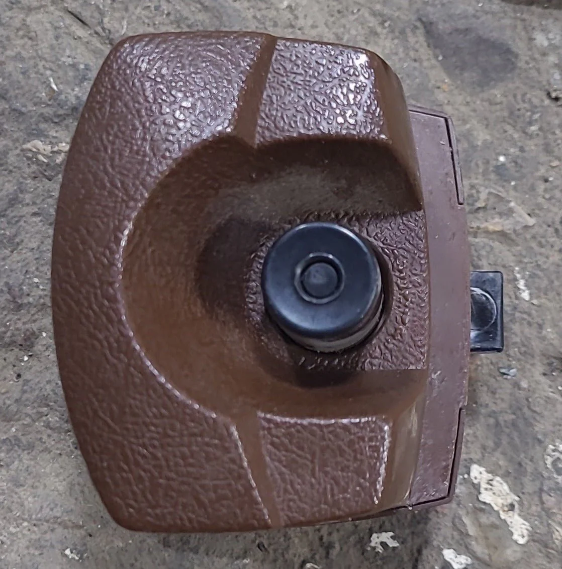 Used Push Button Style Door Latch - Image 2
