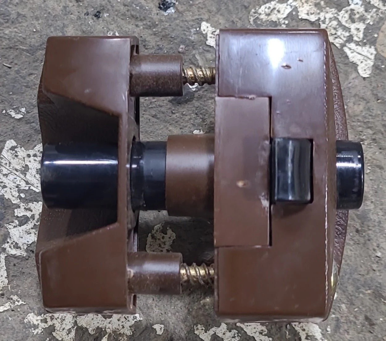 Used Push Button Style Door Latch - Image 3