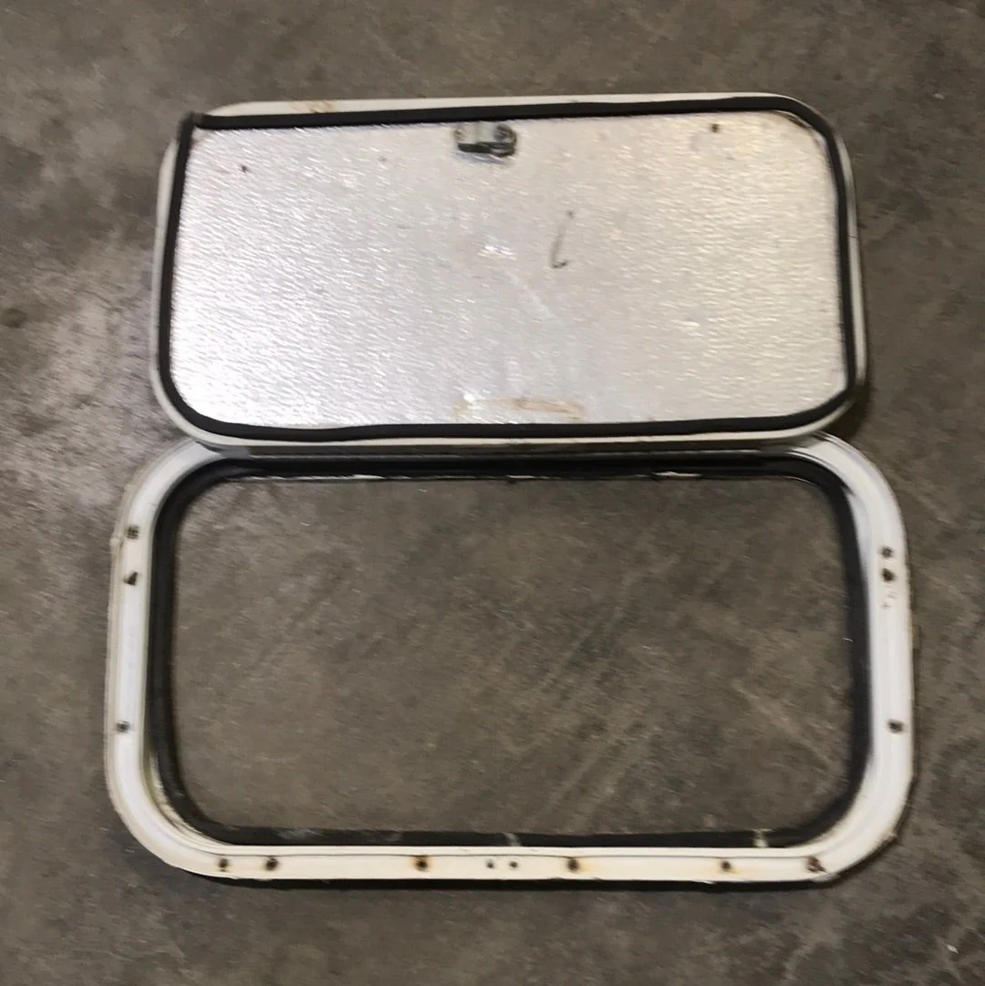 Used Radius Cargo / compartment Door 19 3/4" W x 10 7/8" L x 1/2" D - Image 2