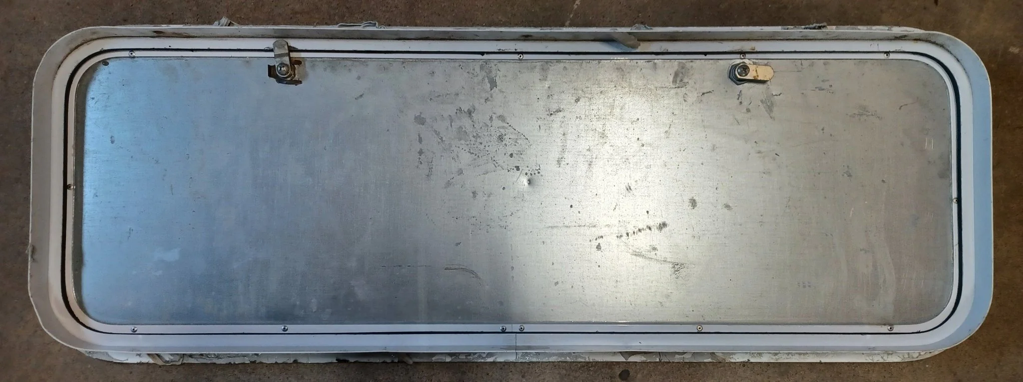 Used Radius Cargo / compartment Door 37 7/8" x 12 7/8" x 1 7/8" - Image 2