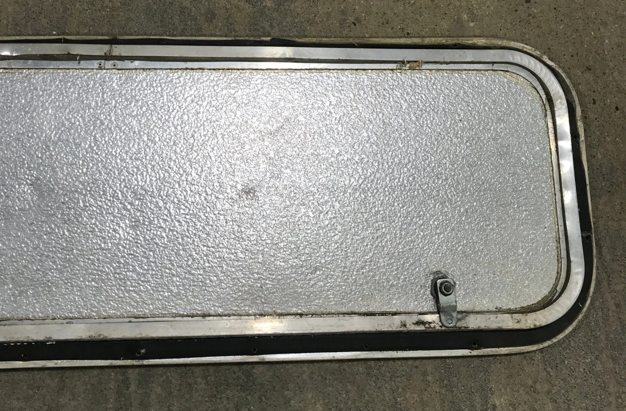 Used Radius Corner Cargo Door 35 1/2" W x 11" H x 3/4" D - Image 6