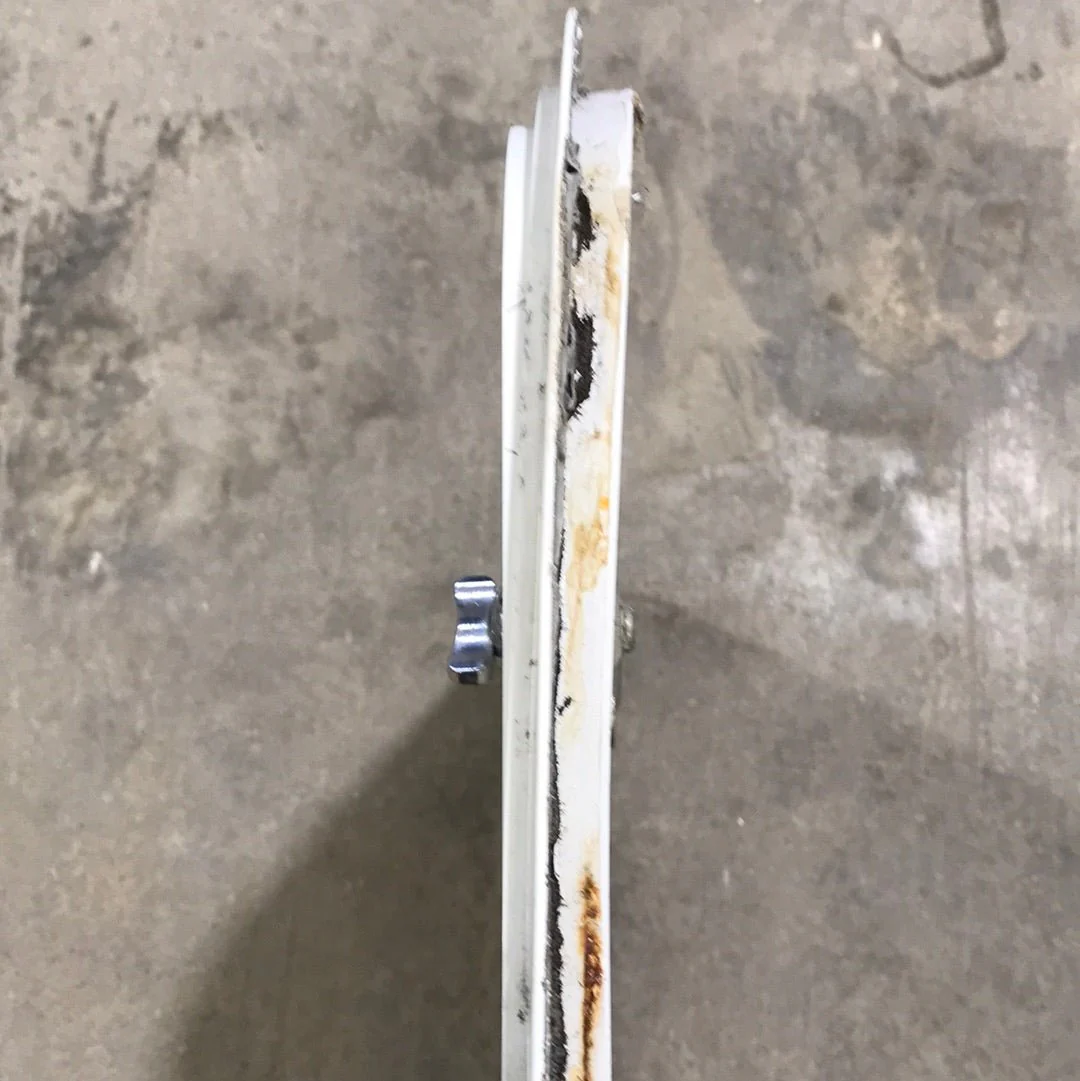Used Radius corner Propane cargo door 26 3/4" X 22 3/4" X 1/2"D - Image 3