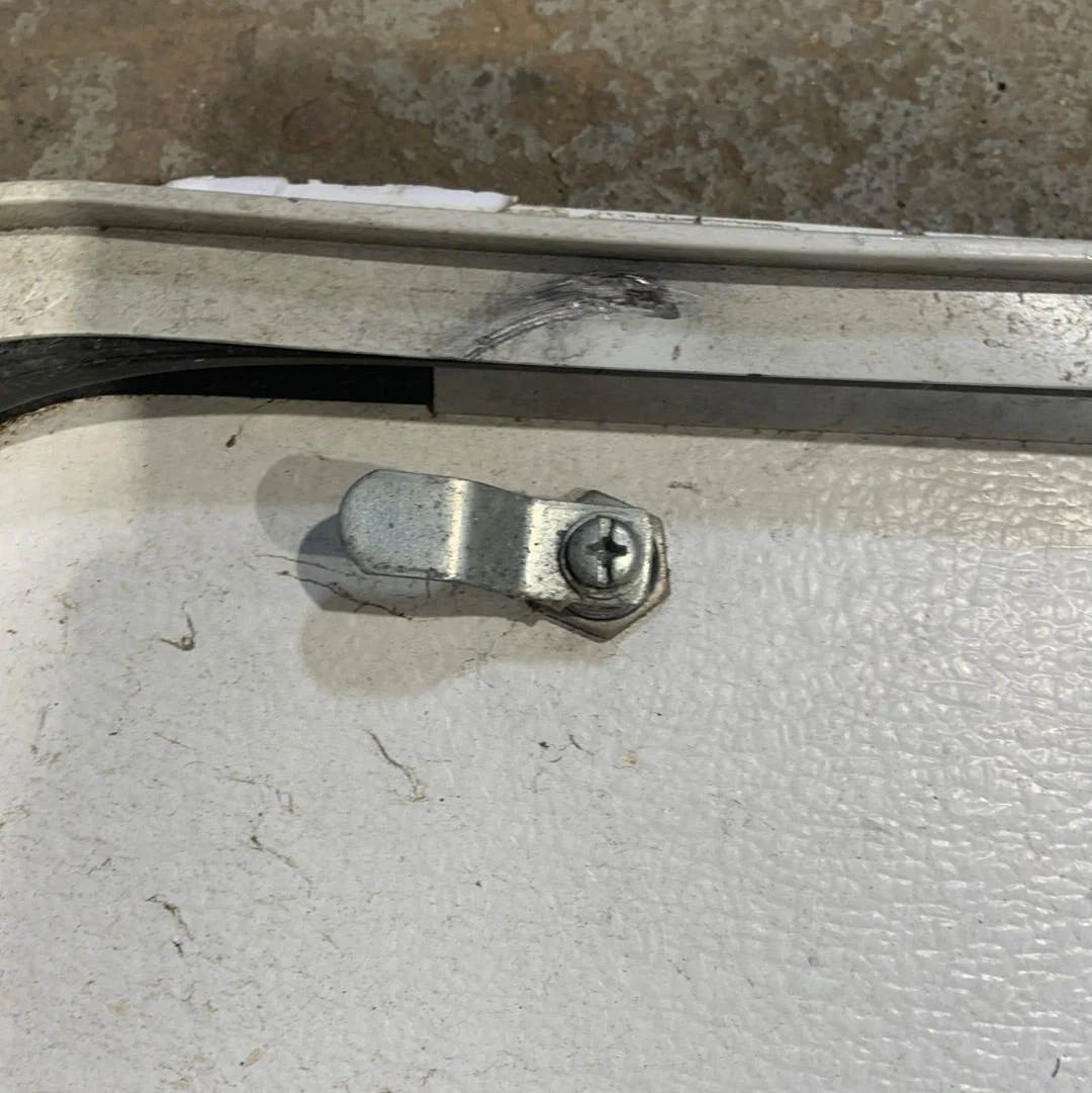 Used Radius Cornered Battery/Propane Cargo Door 22 3/8" x 16 3/4" x 2 "D - Image 5