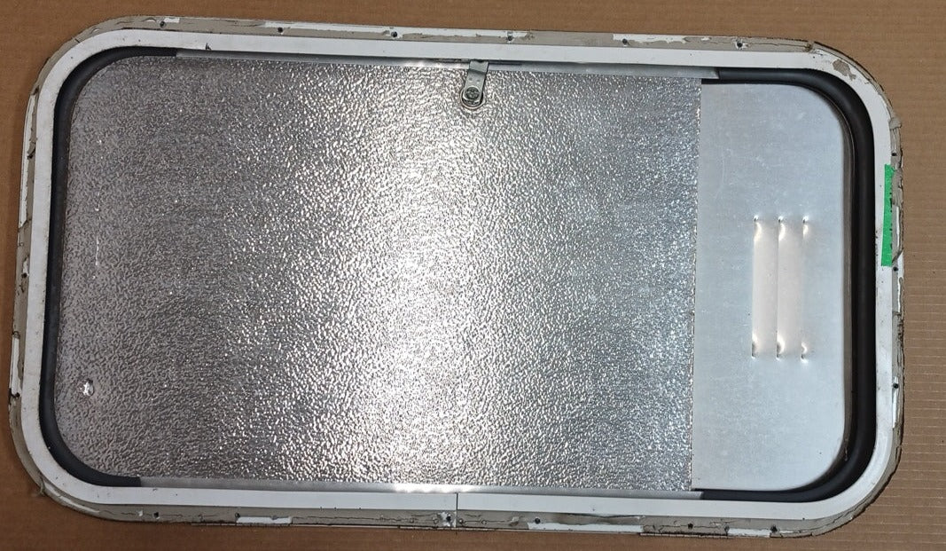 Used Radius Cornered Battery/Propane Cargo Door 28 3/4" x 15 3/4" x 3/4 "D - Image 2