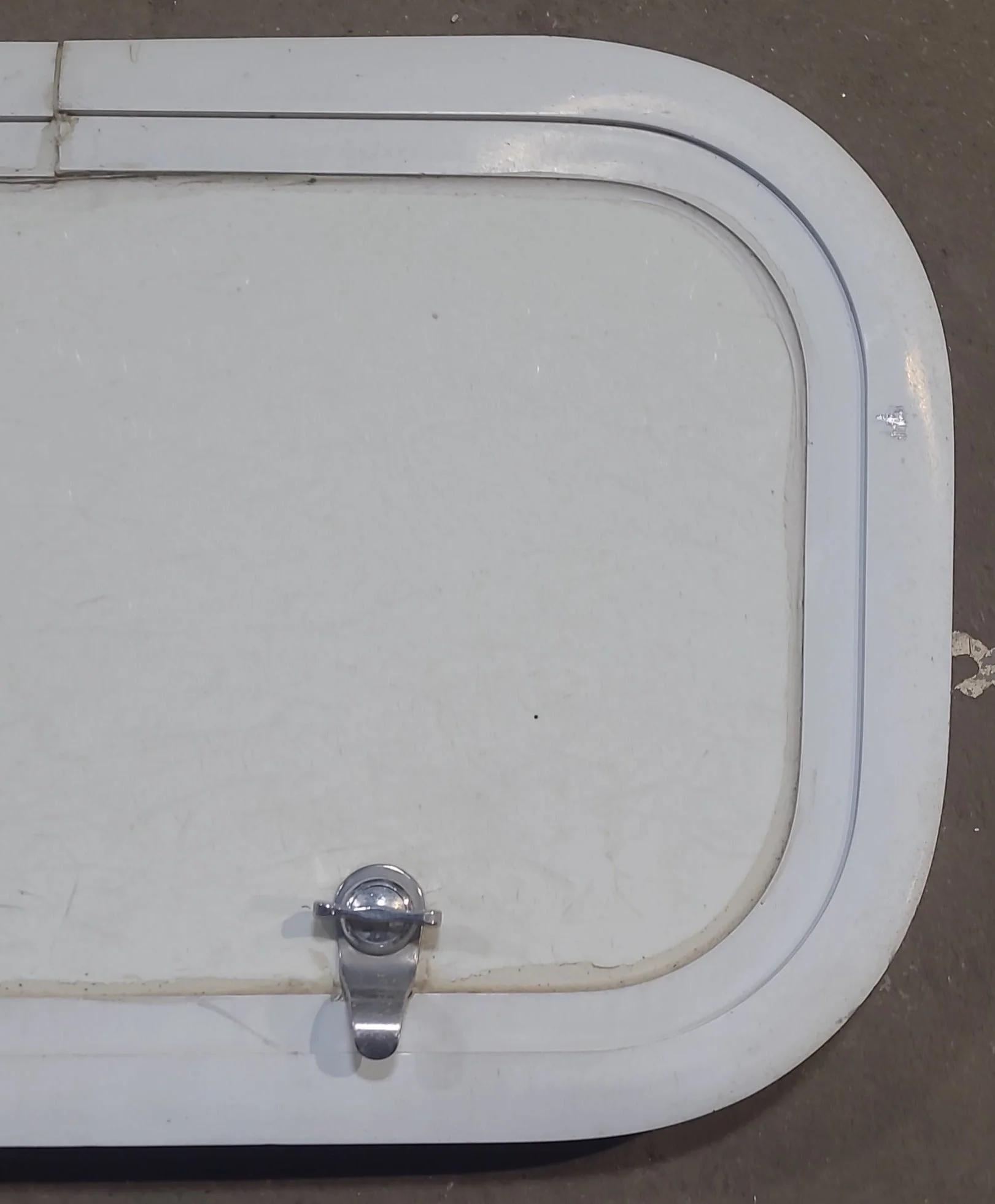 Used Radius Cornered Cargo Door 17 3/4" x 10 5/8" x 5/8" D - Image 3