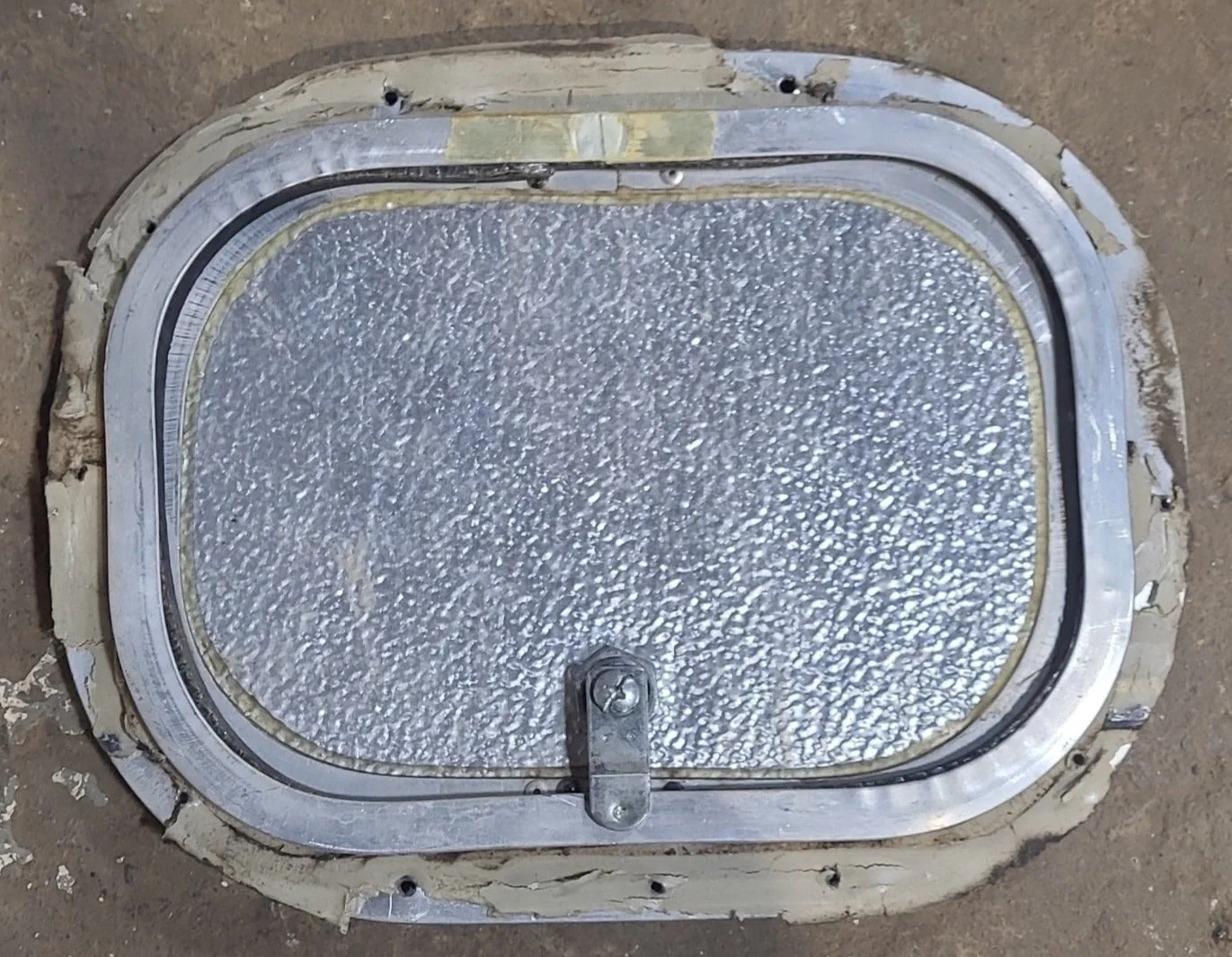 Used Radius Cornered Cargo Door 10 3/4" x 8" x 5/8" D - Image 2