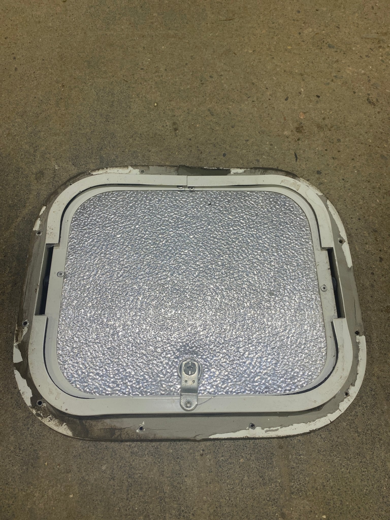 Used Radius Cornered Cargo Door 12" W x 10" H x 1/2" D - Image 3