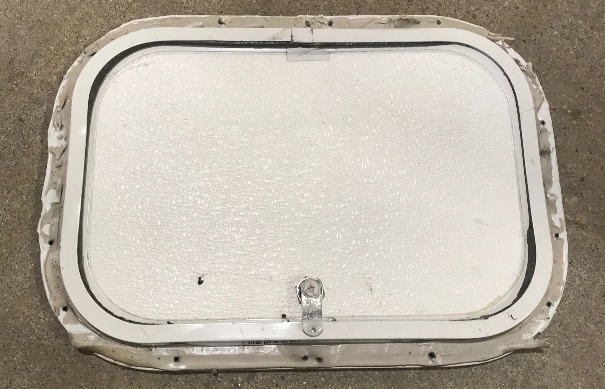 Used Radius Cornered Cargo Door 15 3/4" W x 10 3/4" H x 3/4" D - Image 2