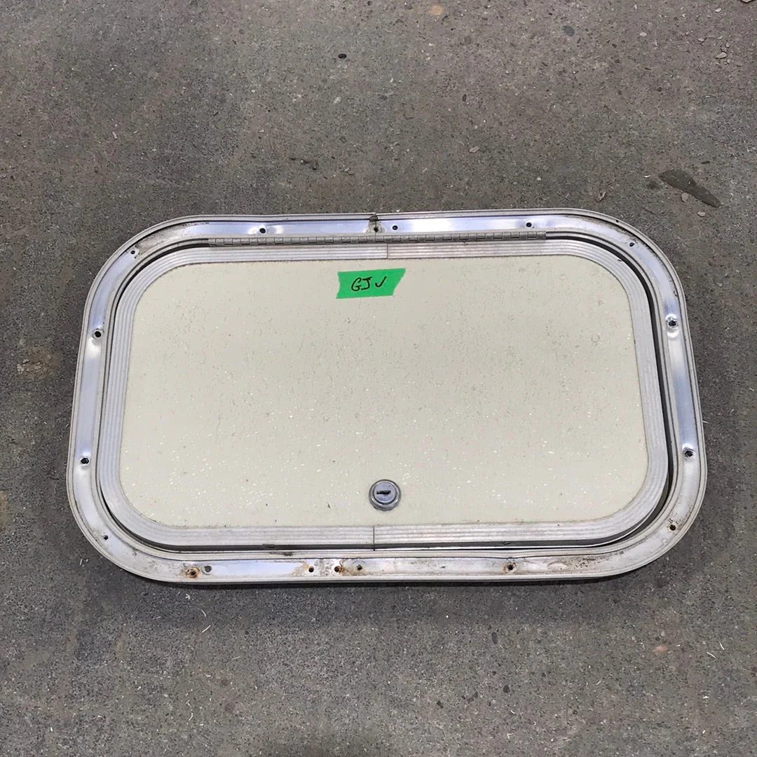 Used Radius Cornered Cargo Door 15 3/4" W x 9 3/4" H x 3/4 "D