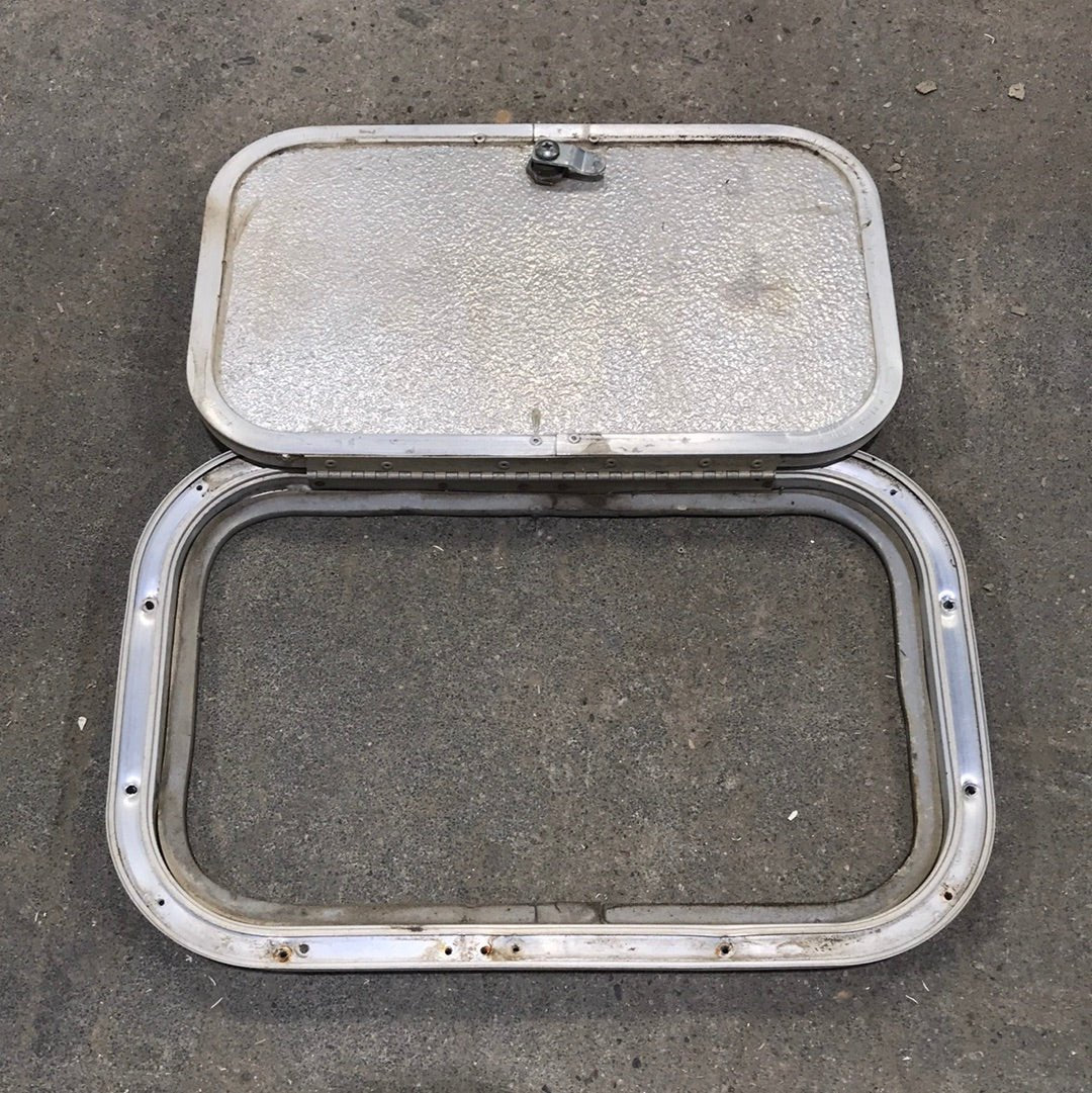 Used Radius Cornered Cargo Door 15 3/4" W x 9 3/4" H x 3/4 "D - Image 2