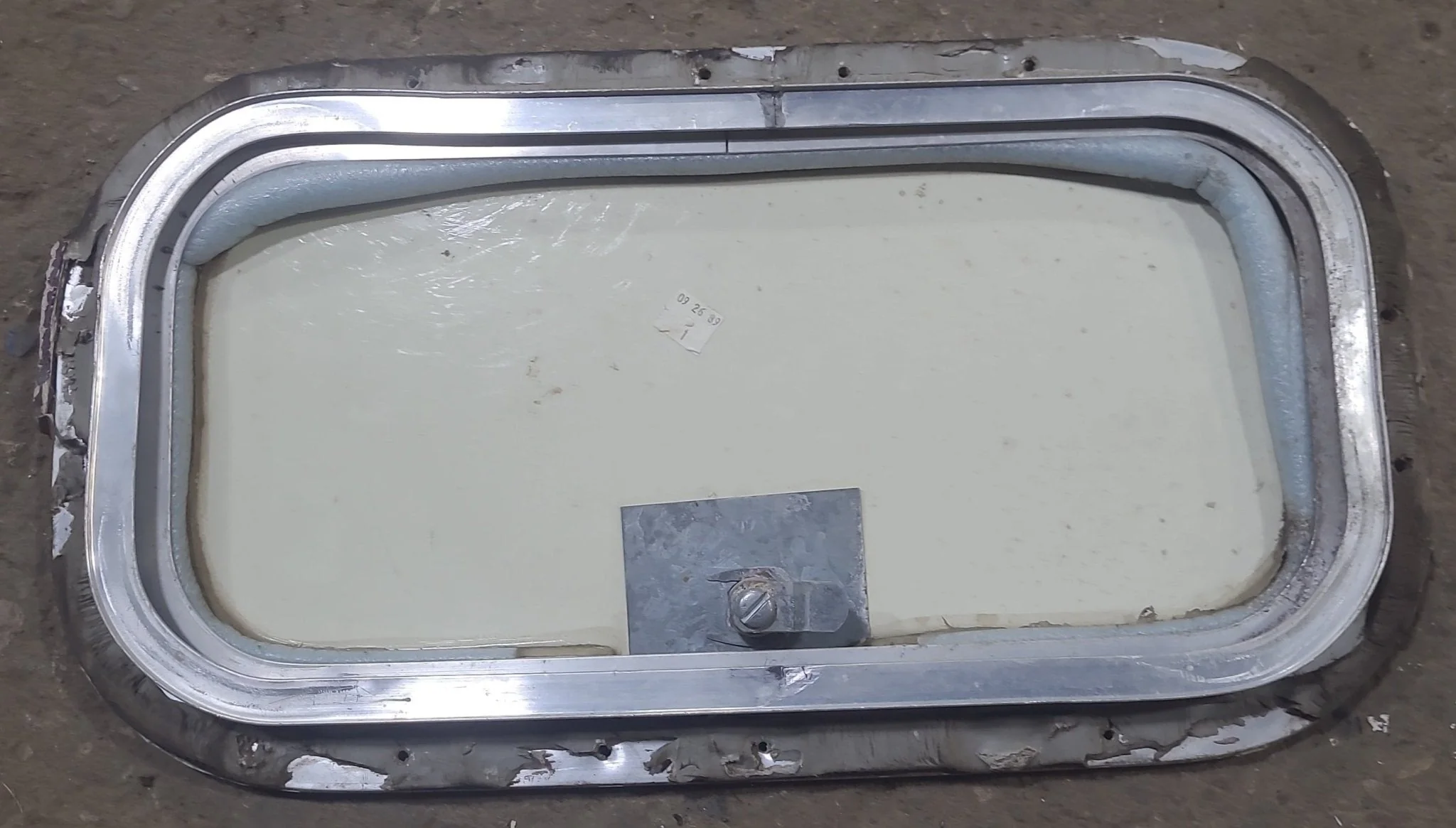 Used Radius Cornered Cargo Door 15 3/4" x 7 7/8" x 3/4" D - Image 2