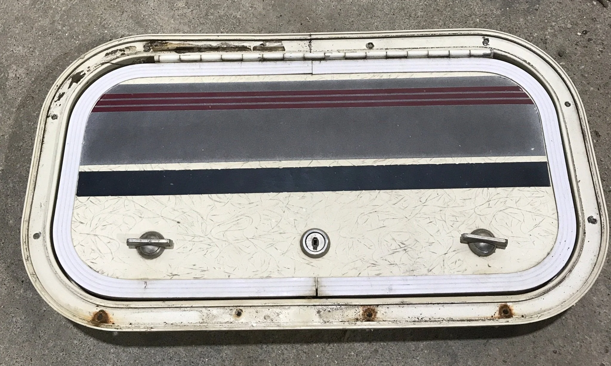 Used Radius Cornered Cargo Door 16 3/4" x 8 3/4" x 3/4"D