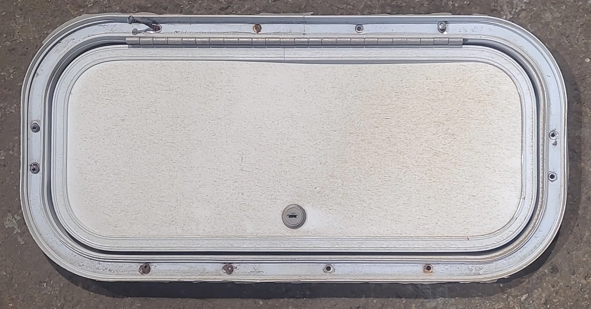 Used Radius Cornered Cargo Door 17 3/4" x 7 3/4" x 3/4" D