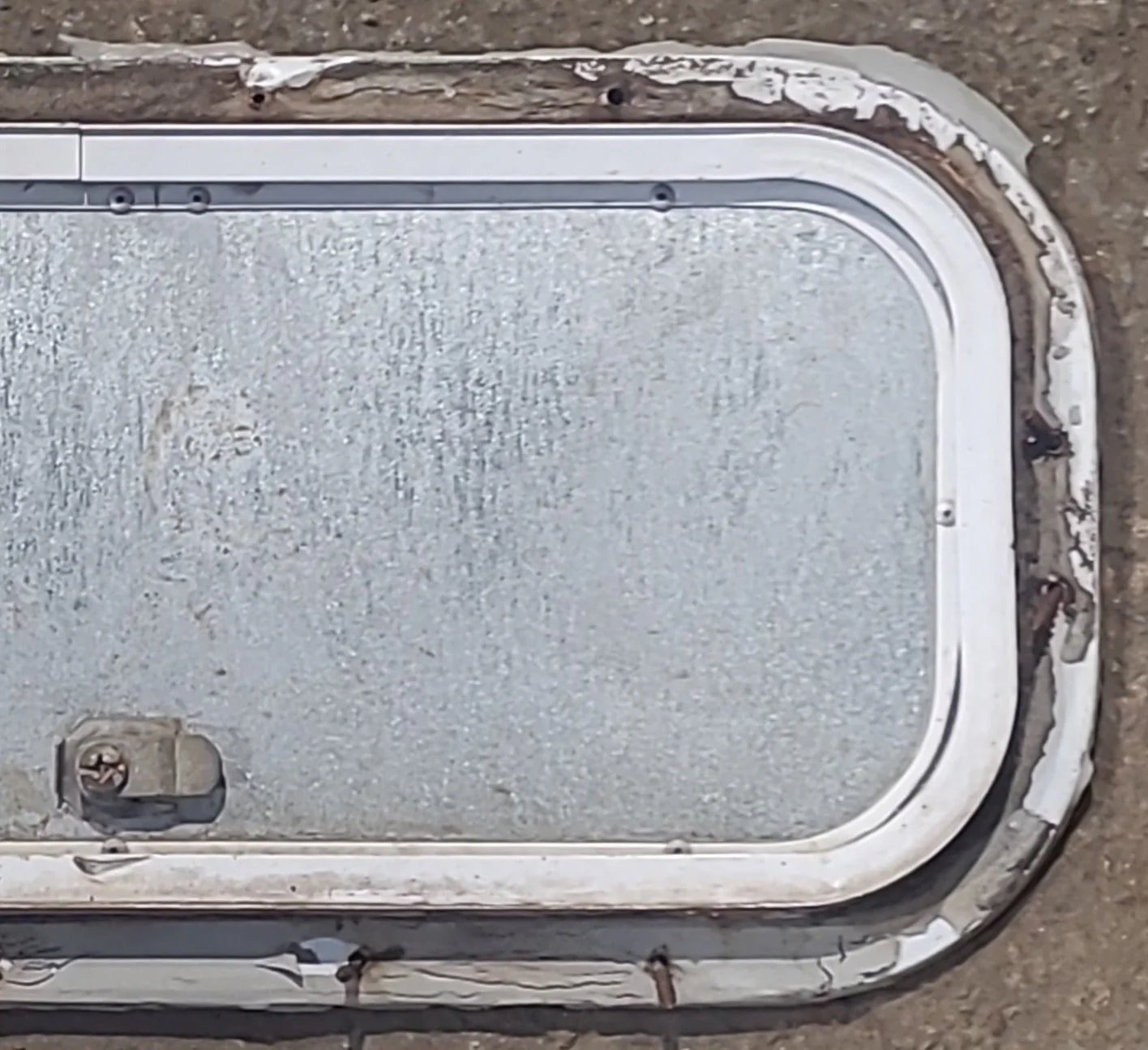 Used Radius Cornered Cargo Door 17 3/4" x 7 3/4" x 3/4" D - Image 6