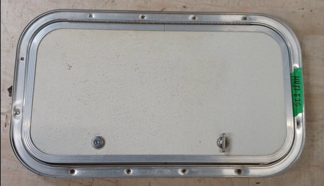 Used Radius Cornered Cargo Door 19 3/4" x 10 7/8" x 5/8"