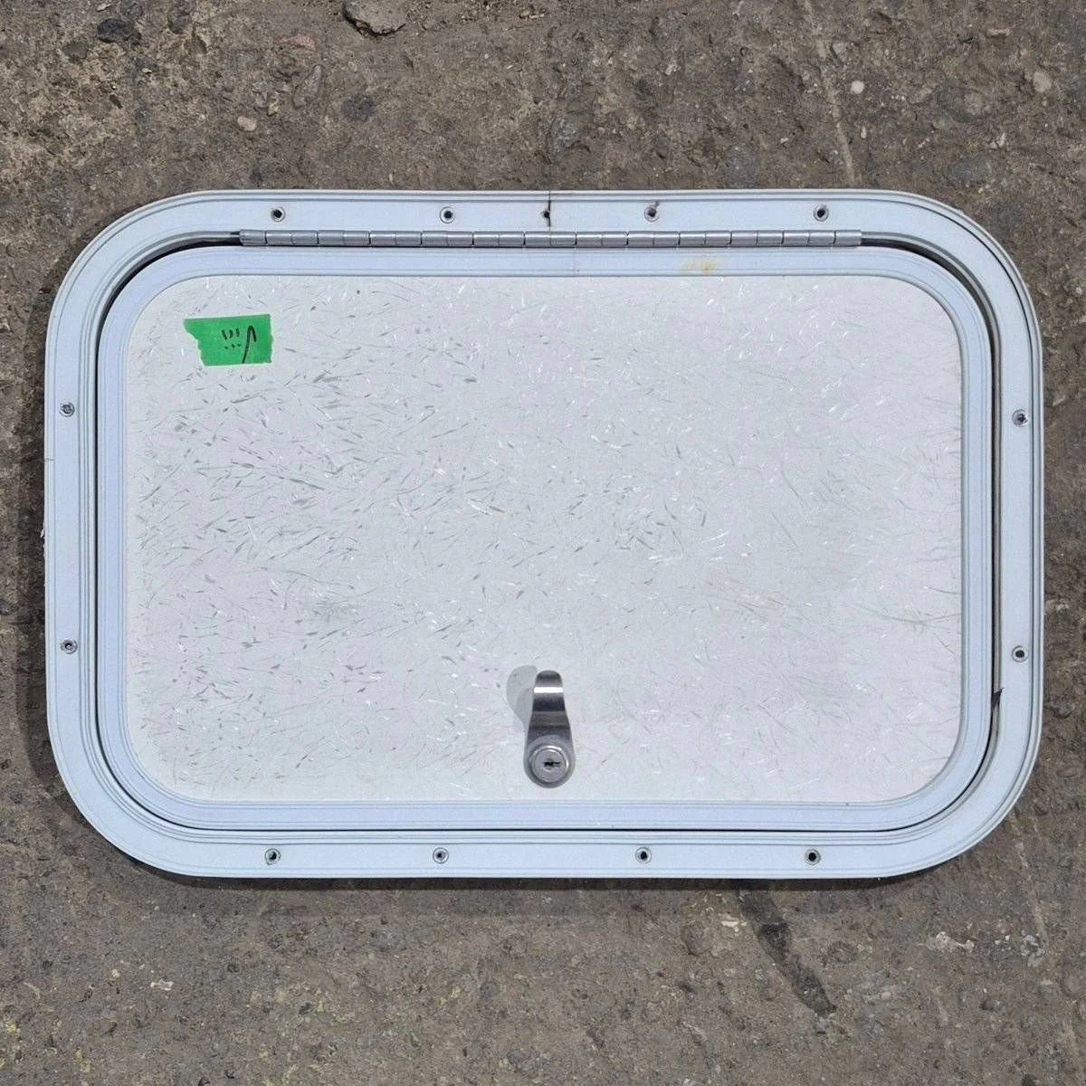 Used Radius Cornered Cargo Door - 17.75 X 11.875 X 0.625