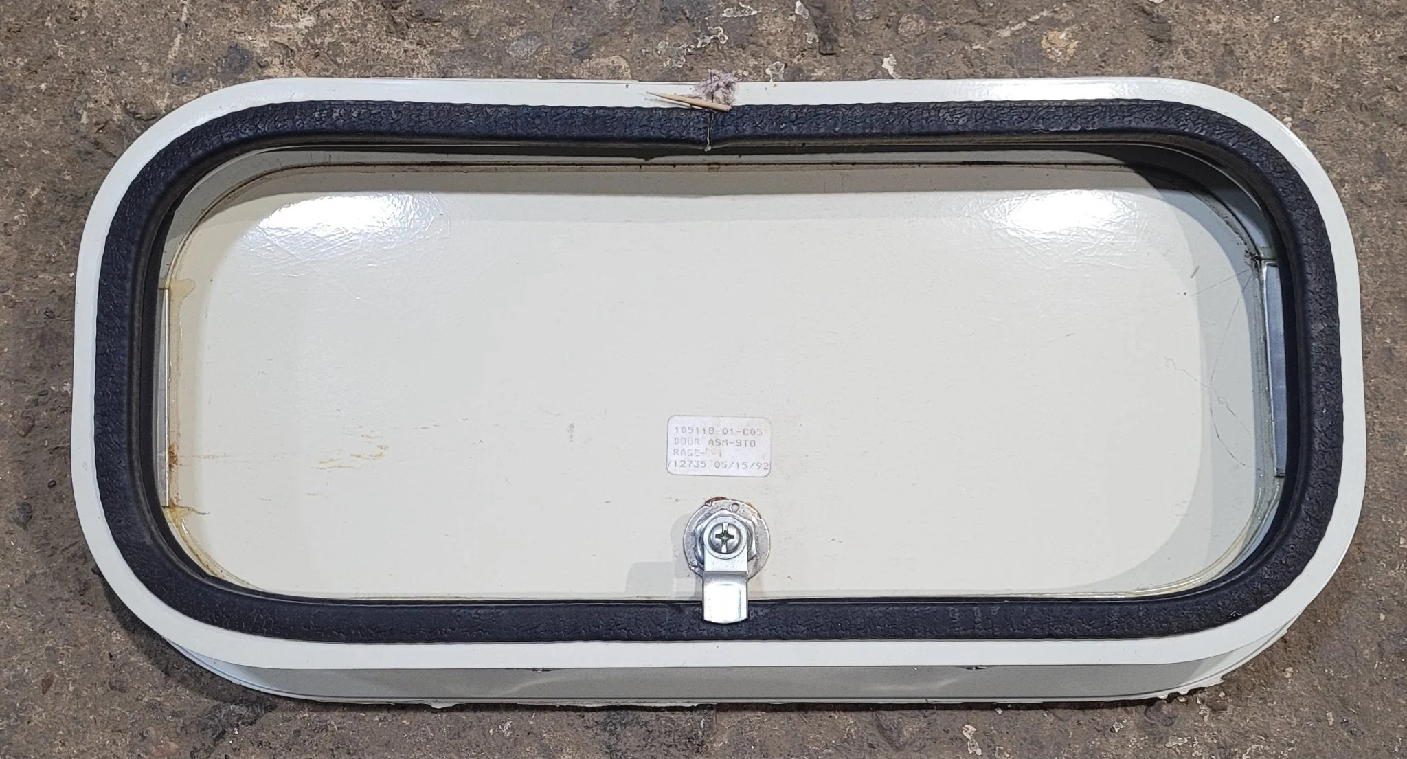 Used Radius Cornered Cargo Door 18 1/8" x 8 3/8" x 1 3/4" D - Image 2