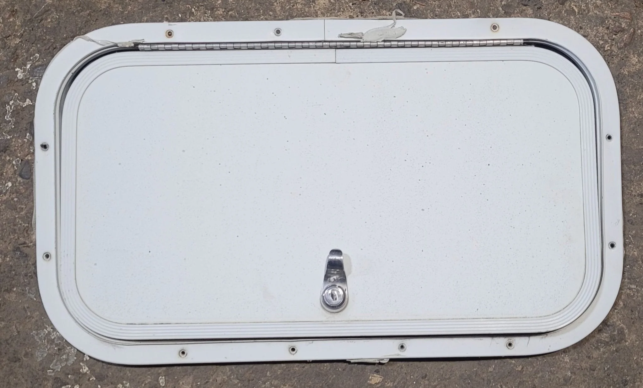 Used Radius Cornered Cargo Door 19 3/4" x 10 7/8" x 1/2"D