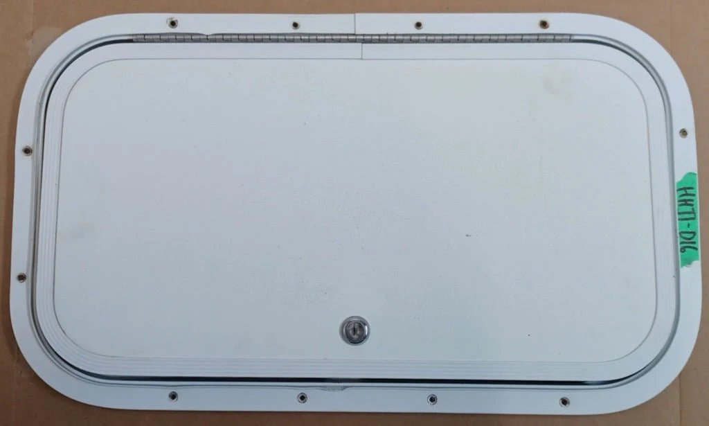 Used Radius Cornered Cargo Door 19 3/4" x 10 7/8" x 5/8 "D
