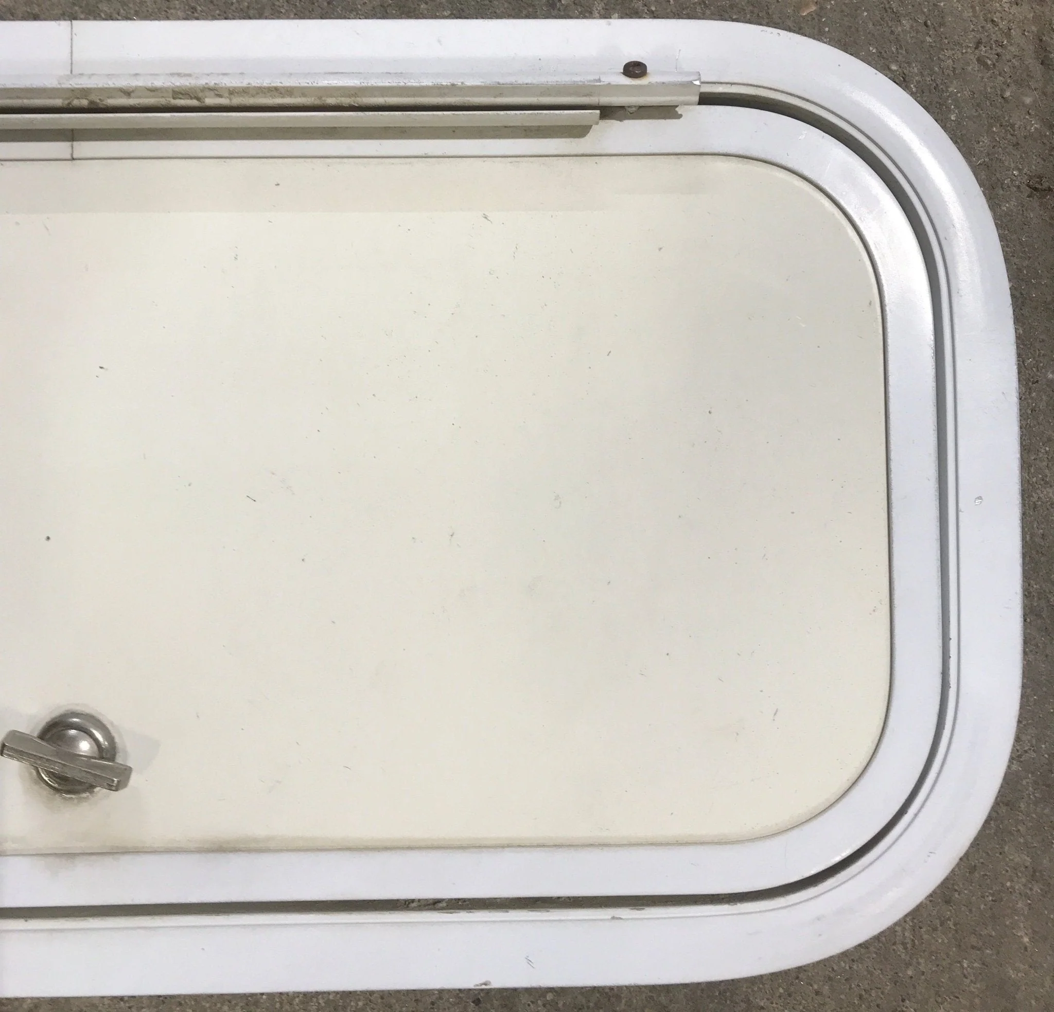Used Radius Cornered Cargo Door 19 3/4" x 9 1/8" x 1 3/4" D - Image 3