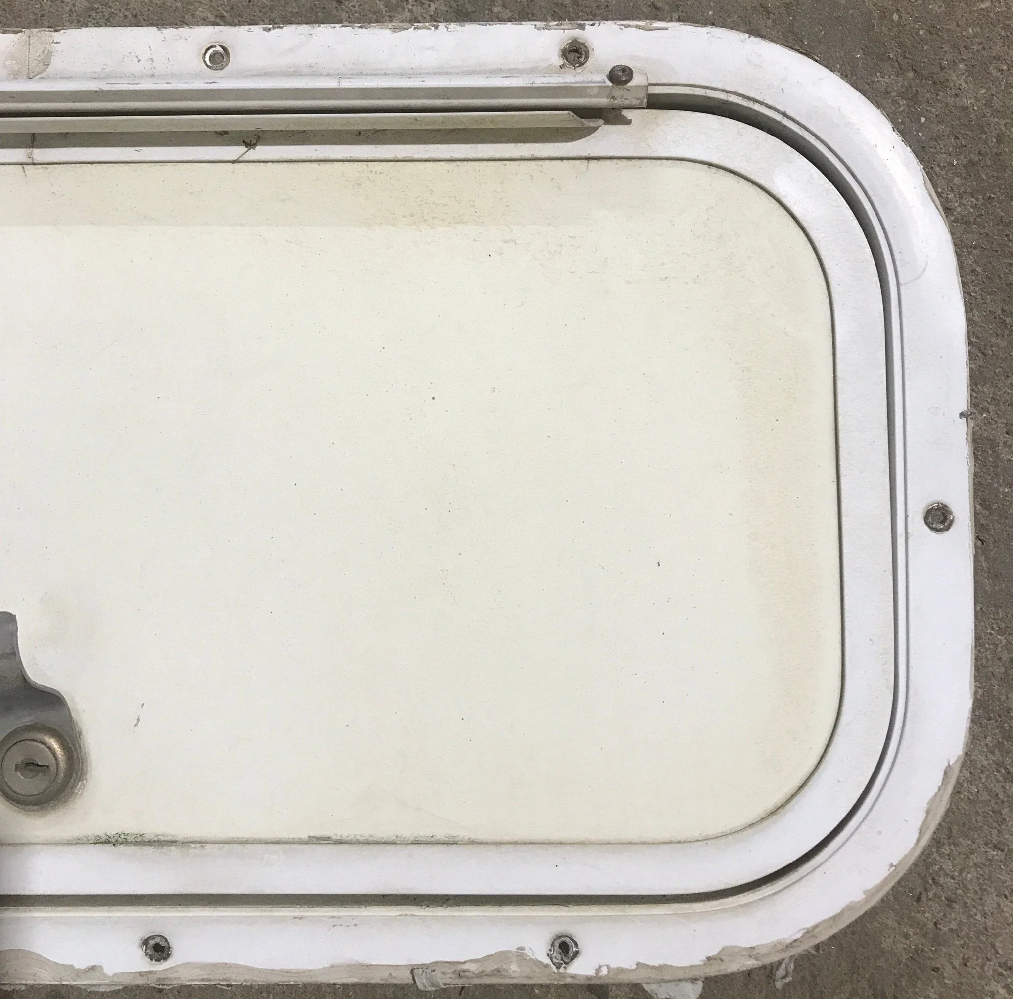 Used Radius Cornered Cargo Door 19 3/4" x 9 1/8" x 1 3/4" D - Image 3