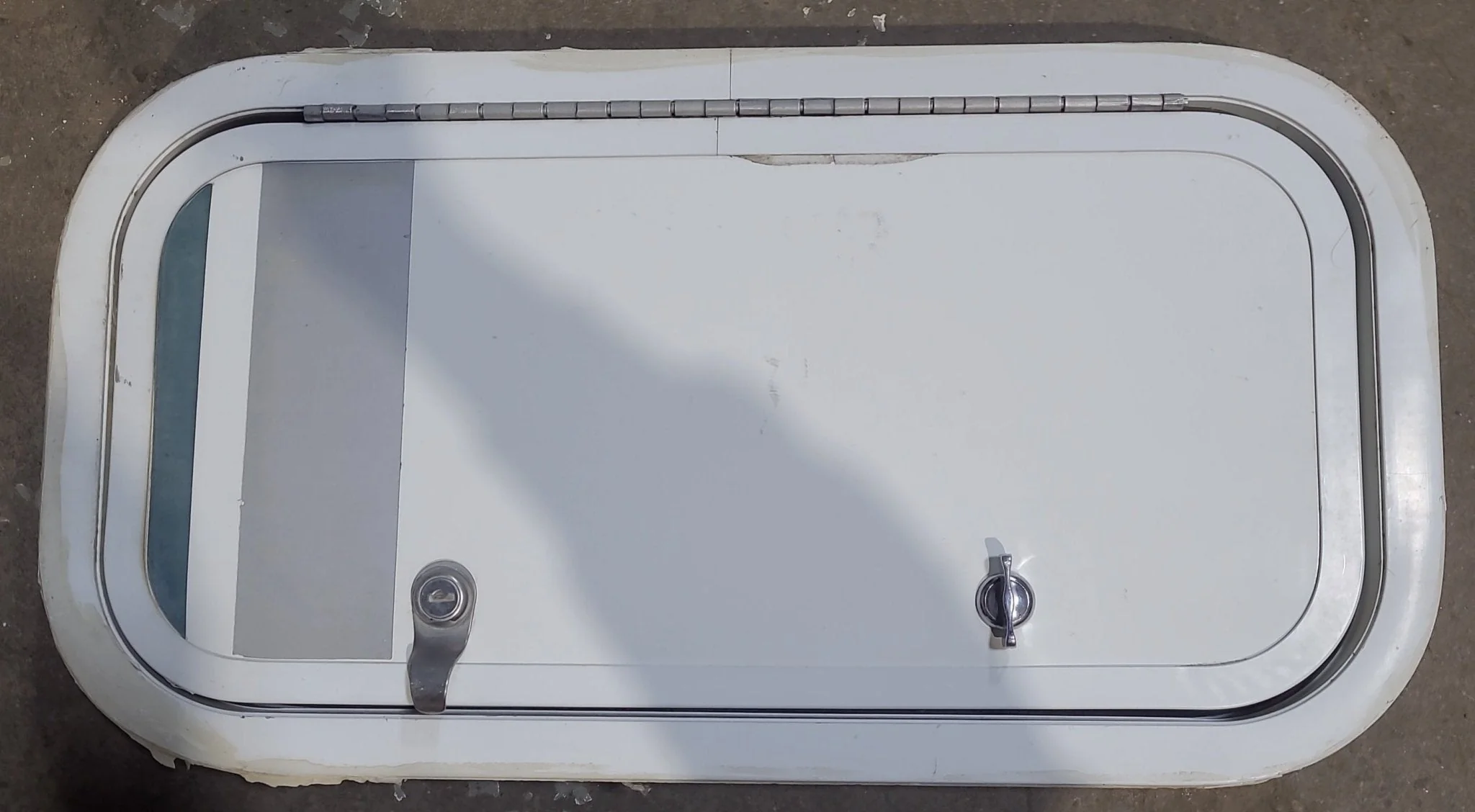 Used Radius Cornered Cargo Door 19 3/4" x 9 3/4" x 1 7/8" D