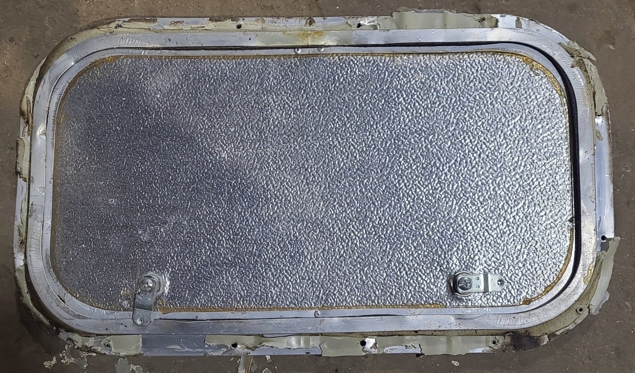 Used Radius Cornered Cargo Door 20" x 11" x 1/2" D - Image 2