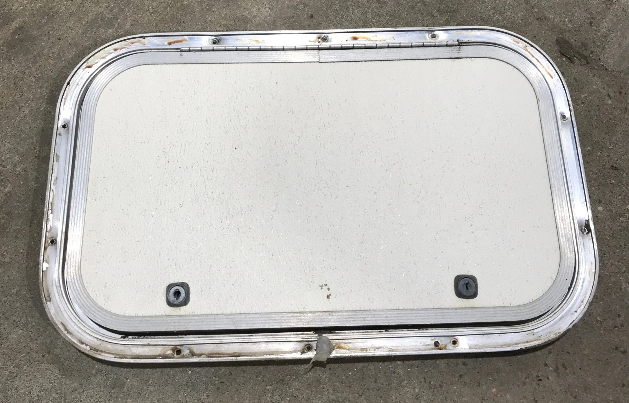 Used Radius Cornered Cargo Door 20" x 12" x 3/4"D