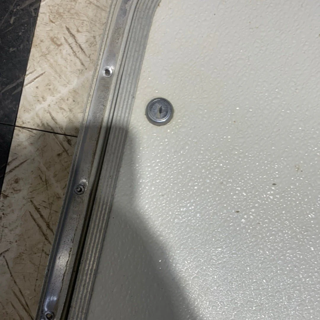 Used Radius Cornered Cargo Door 23 3/4" x 17 3/4" x 3/4" D - Image 2