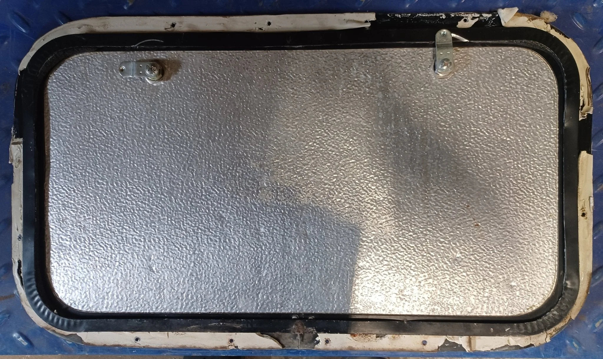 Used Radius Cornered Cargo Door 22 1/2" x 12 1/4" x 5/8"D - Image 2