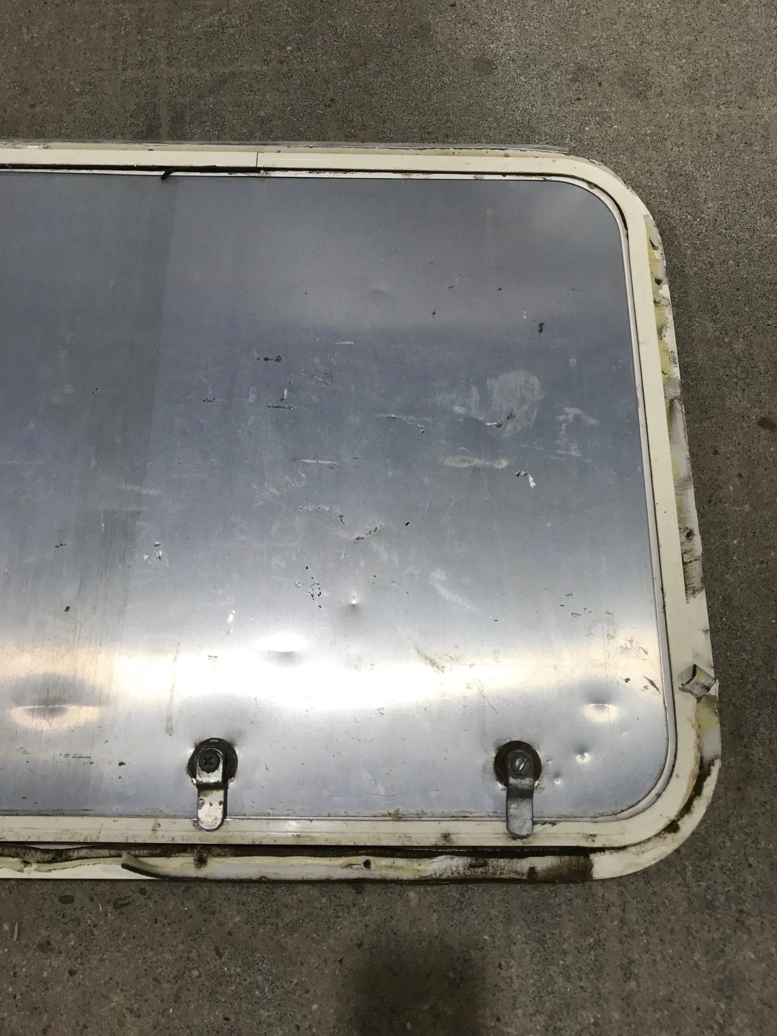 Used Radius Cornered Cargo Door 23 1/4" x 19 1/2" x 3/4"D - Image 6