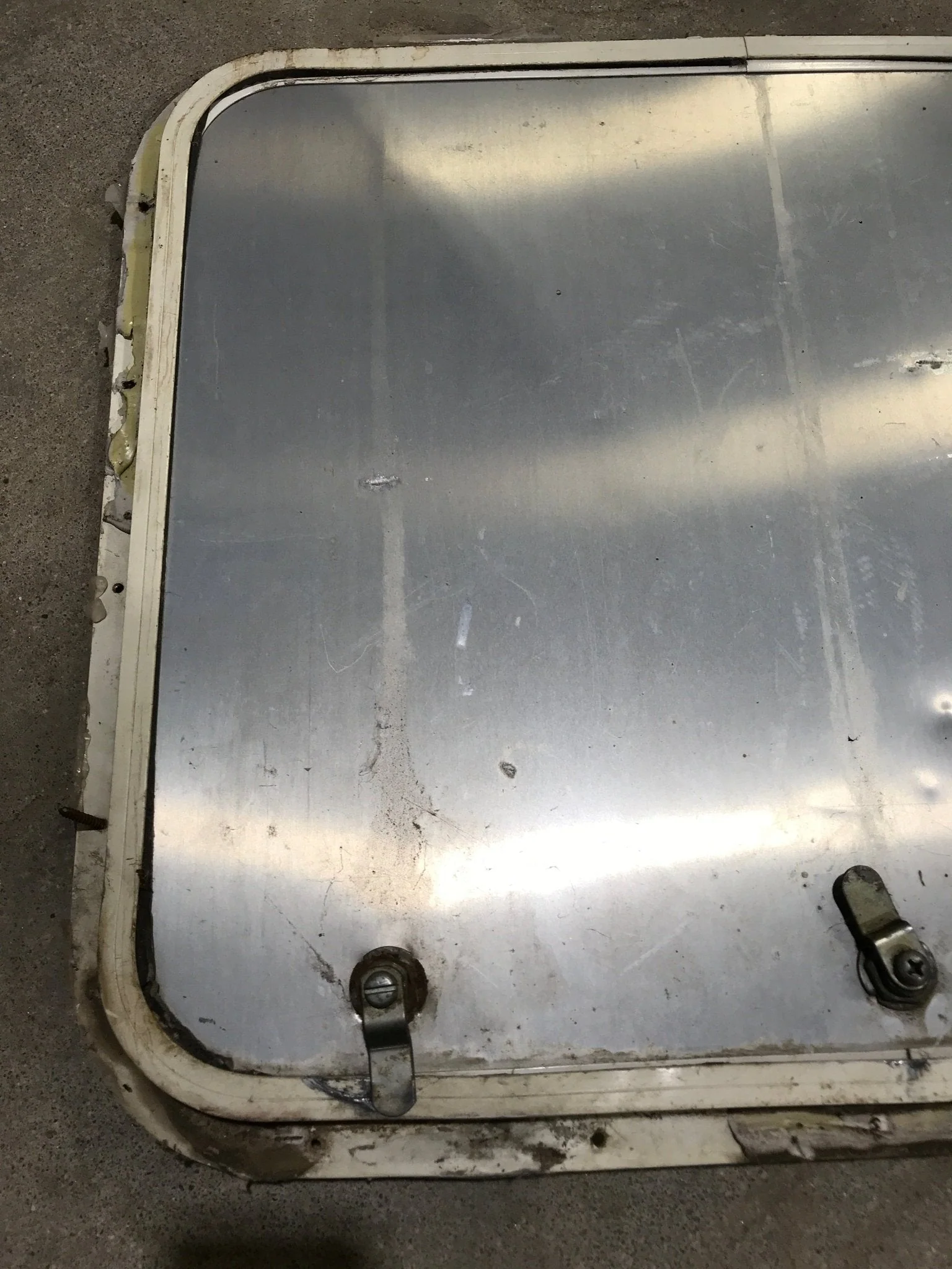 Used Radius Cornered Cargo Door 23 1/4" x 19 1/2" x 3/4"D - Image 6