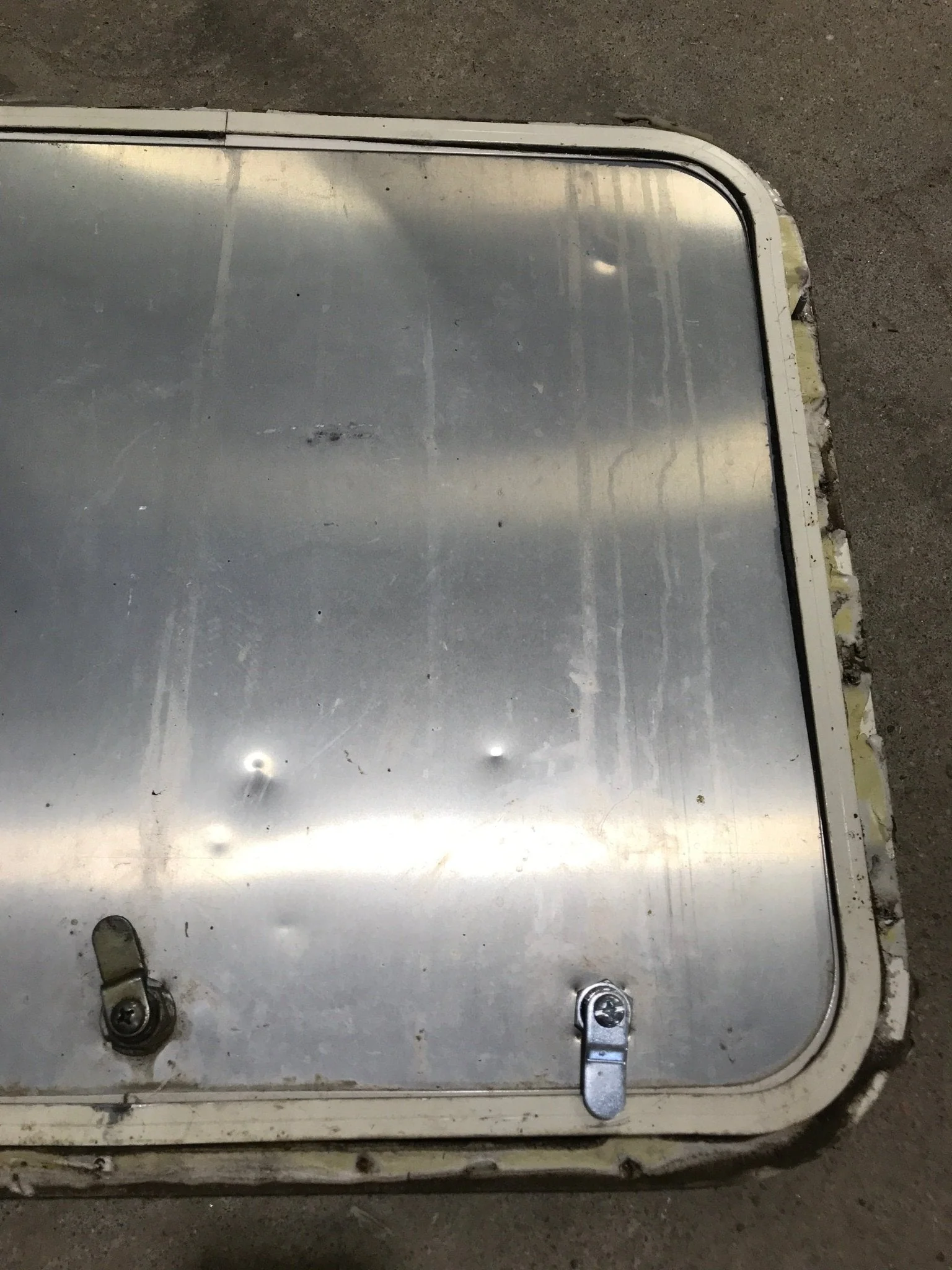 Used Radius Cornered Cargo Door 23 1/4" x 19 1/2" x 3/4"D - Image 7